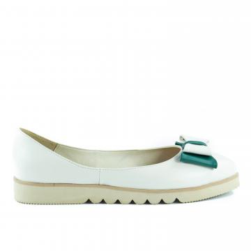 balerini piele naturala, balerini flexibili, balerini cu fundita, balerini multicolor, balerini colorati, incaltaminte dama, balerini crem