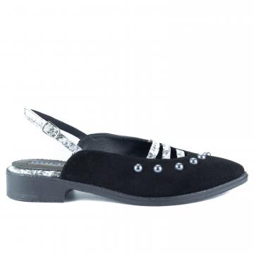 pantofi slingback, pantofi cu perle, pantofi piele, pantofi piele naturala, pantofi galbeni, pantofi piele intoarsa, pantofi la comanda, pantofi comozi, balerini slingback, 