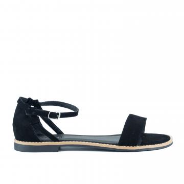 sandale flat, sandale talpa joasa, sandale piele, sandale piele naturala, sandale la comanda, sandale dama, sandale negre, sandale cu bareta, sandale inchise la spate,